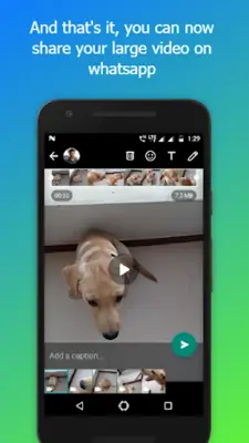 WhatsCut - Best Video Cut & Share App for WhatsApp android App screenshot 0