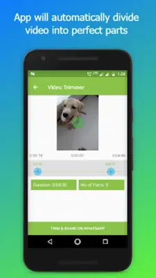 WhatsCut - Best Video Cut & Share App for WhatsApp android App screenshot 1