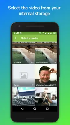 WhatsCut - Best Video Cut & Share App for WhatsApp android App screenshot 2